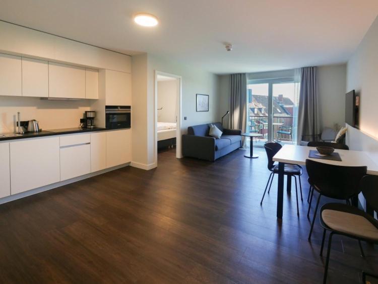 Hotel-Appartement Westblick クックスハーフェン エクステリア 写真